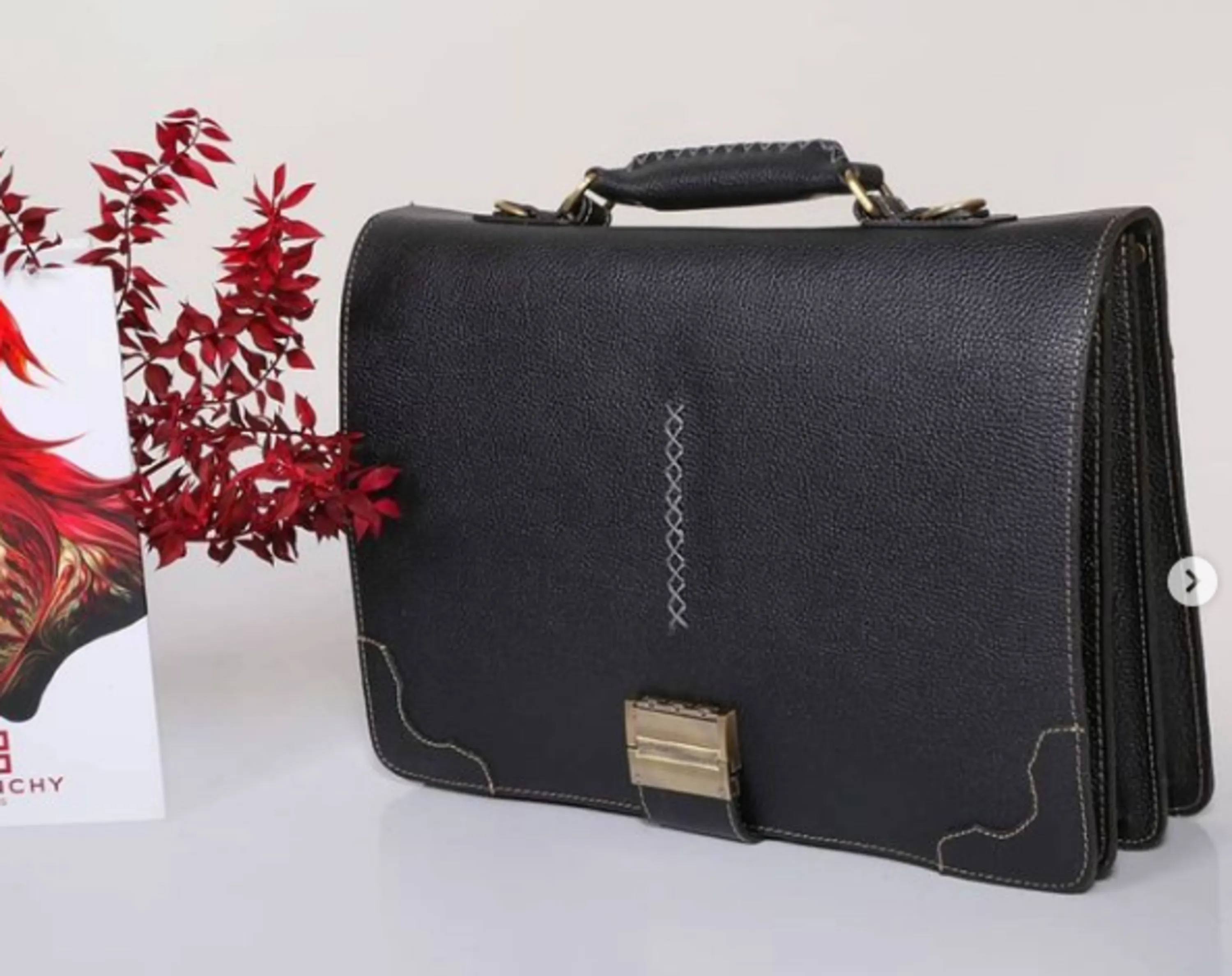 کیف چرم اداری دیپلمات 